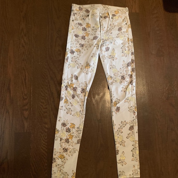 Citizens of Humanity ladies low rise skinny printed pant - Picture 1 of 10